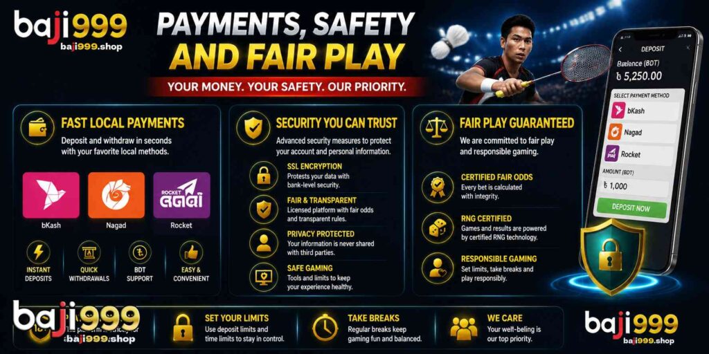 Payments, Safety And Fair Play