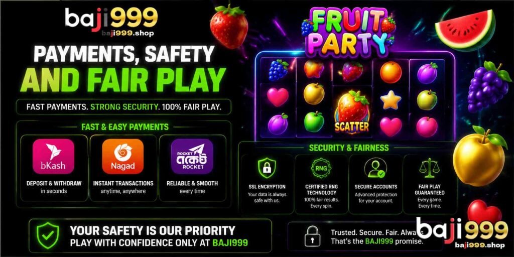 Payments, Safety And Fair Play